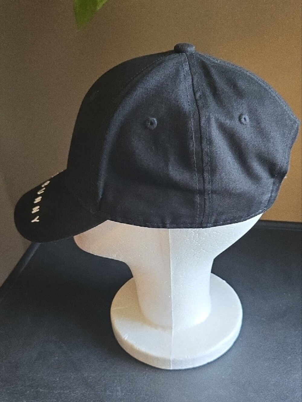 PSYCHO BUNNY Black Baseball Cap with White Embroidered Logo - Picture 4 of 9